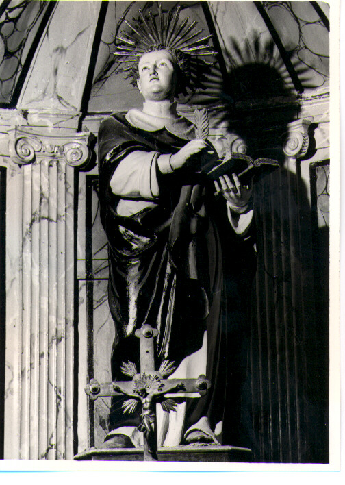 San Vincenzo Ferrer (scultura) - bottega lucana (seconda metà sec. XVIII)