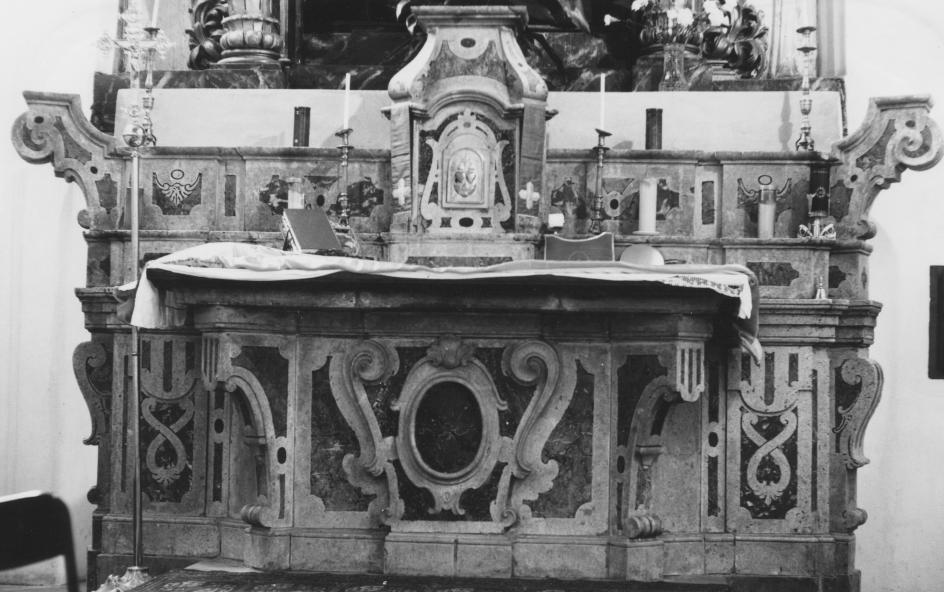 altare maggiore - bottega napoletana (seconda metà XVIII)