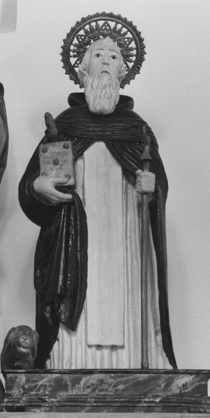 Sant'Antonio abate (scultura) - bottega lucana (ultimo quarto sec. XIX)