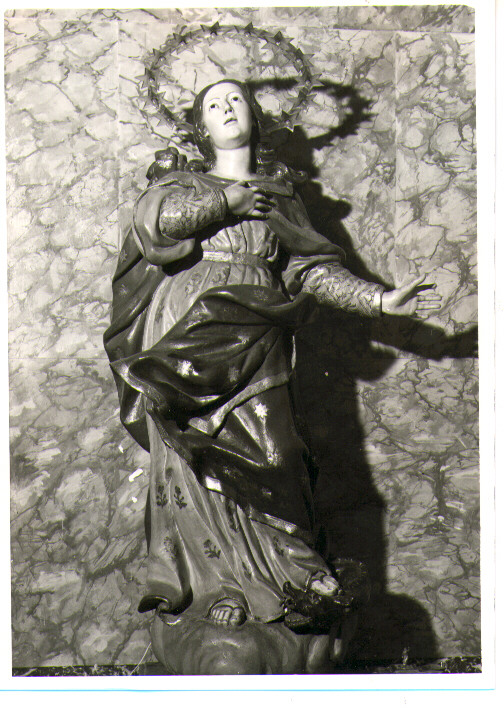 Madonna Immacolata (scultura) - ambito lucano (ultimo quarto sec. XVIII)