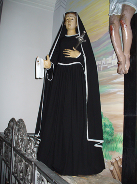 Madonna Addolorata (statua) - bottega napoletana (seconda metà sec. XVIII)