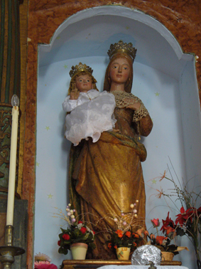 Madonna delle Grazie, Madonna con Bambino (scultura) - bottega lucana (primo quarto sec. XVI)