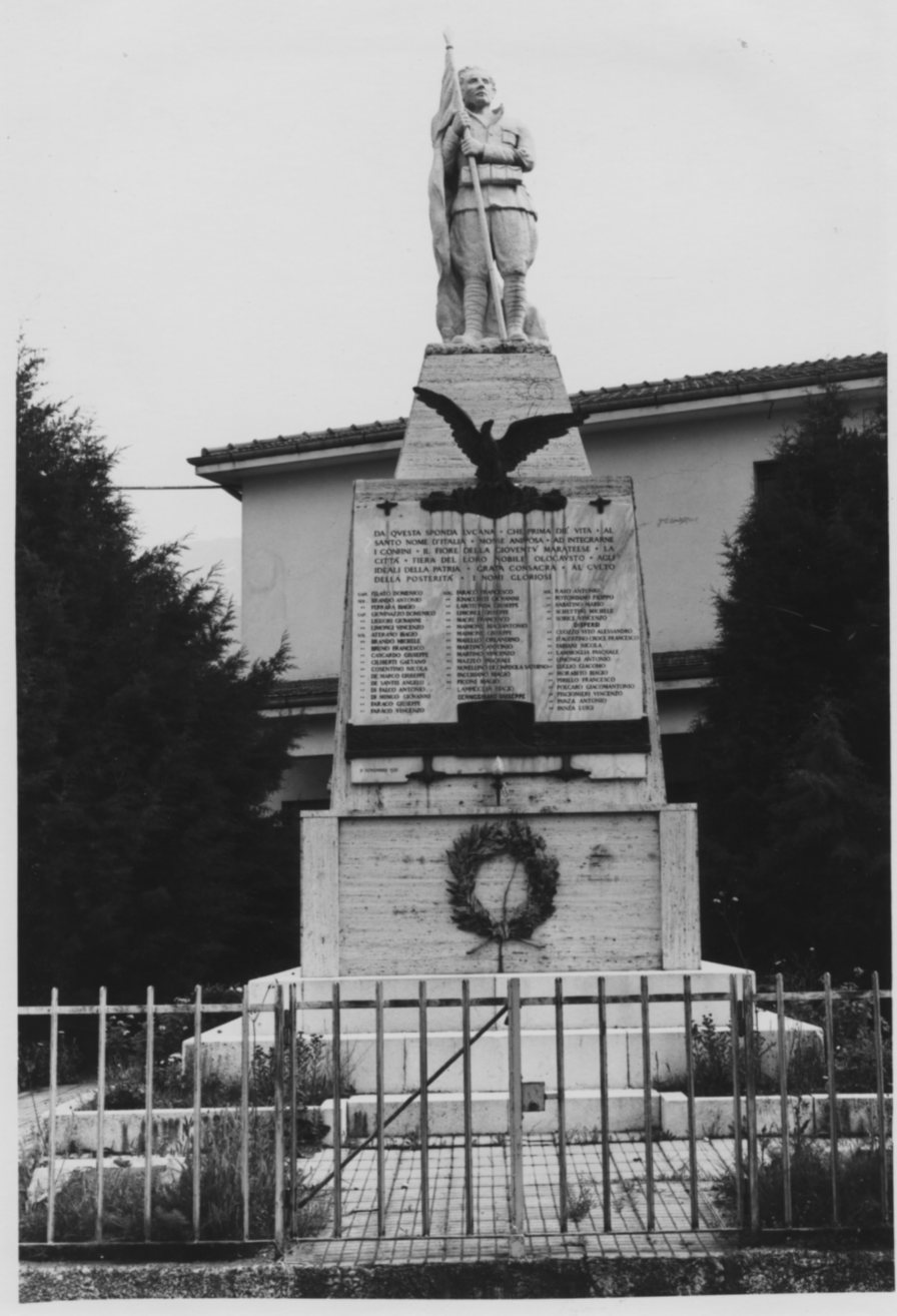 lapide commemorativa ai caduti - ambito lucano (primo quarto XX sec)