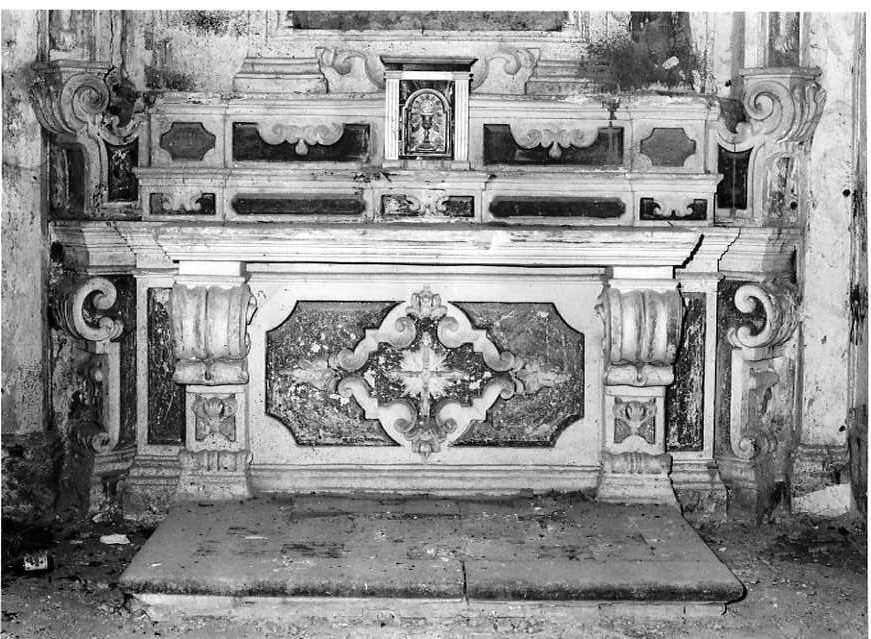 altare - ambito Italia meridionale (seconda metà XVIII)