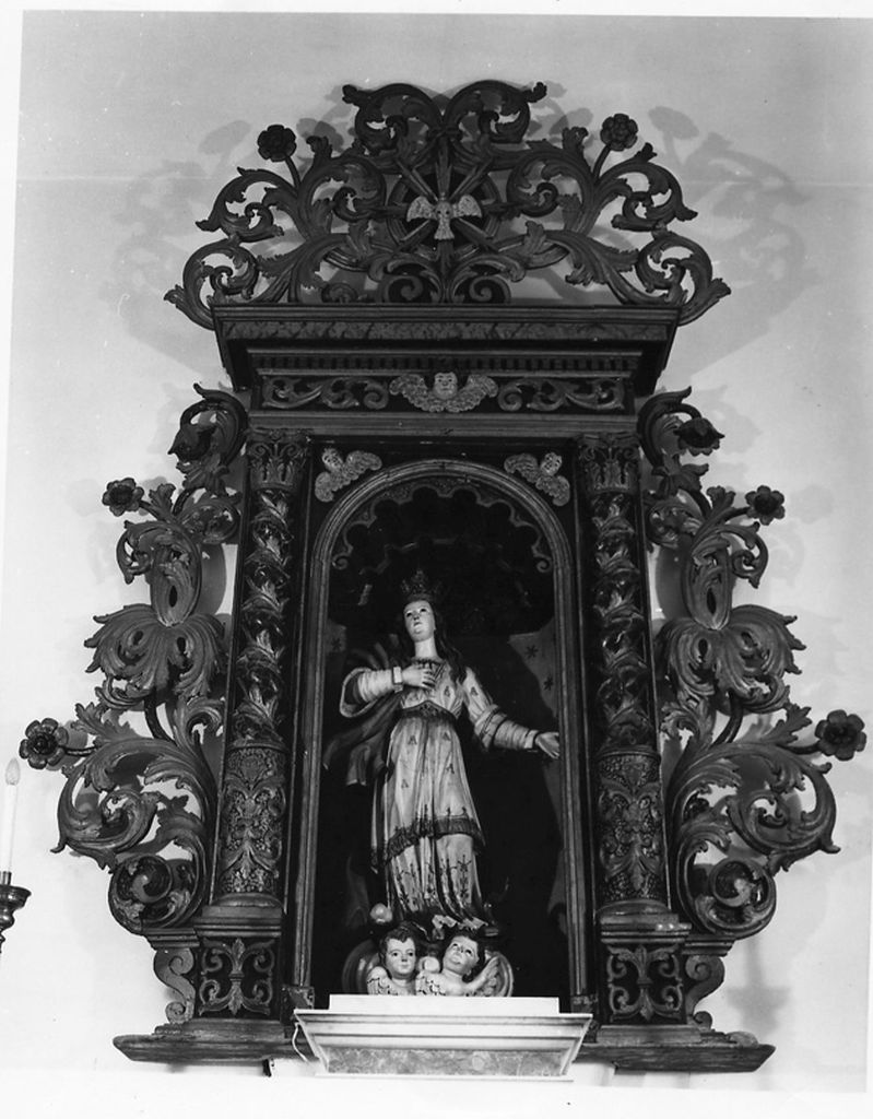 mostra di nicchia - ambito lucano (sec. XVIII)