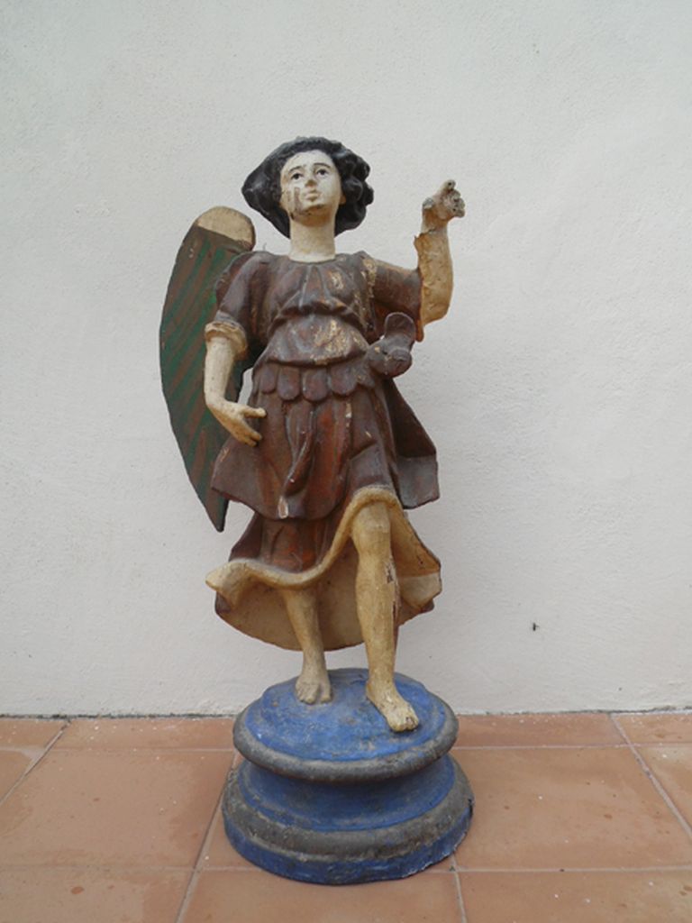 angelo (scultura) - ambito Italia meridionale (sec. XVII)