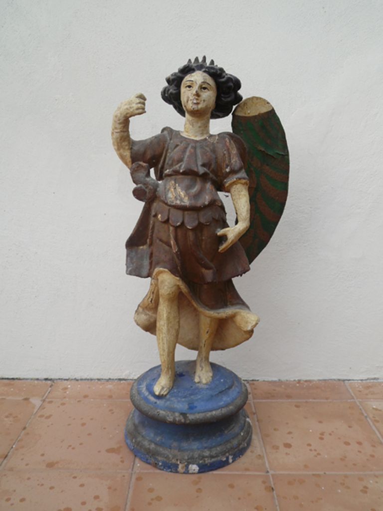 angelo (scultura) - ambito Italia meridionale (sec. XVII)