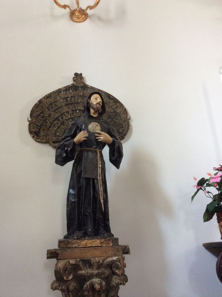 San Francesco di Paola (statuetta devozionale) - ambito Italia meridionale (prima metà sec. XIX)