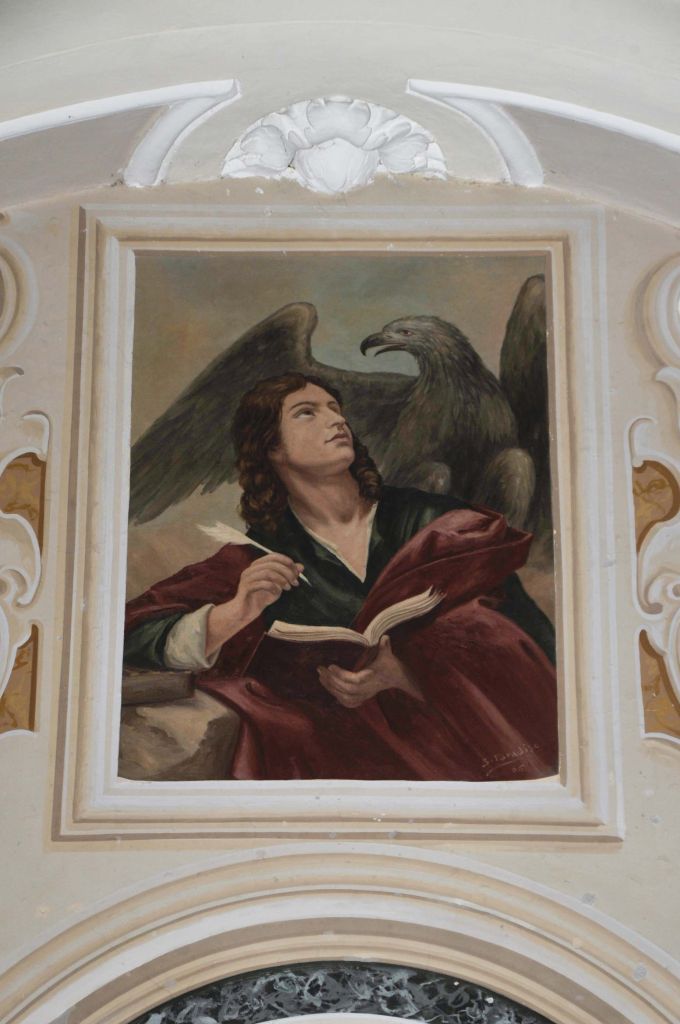 quattro evangelisti (dipinto, ciclo) di Paradiso Sebastiano - ambito Italia meridionale (terzo quarto sec. XX)