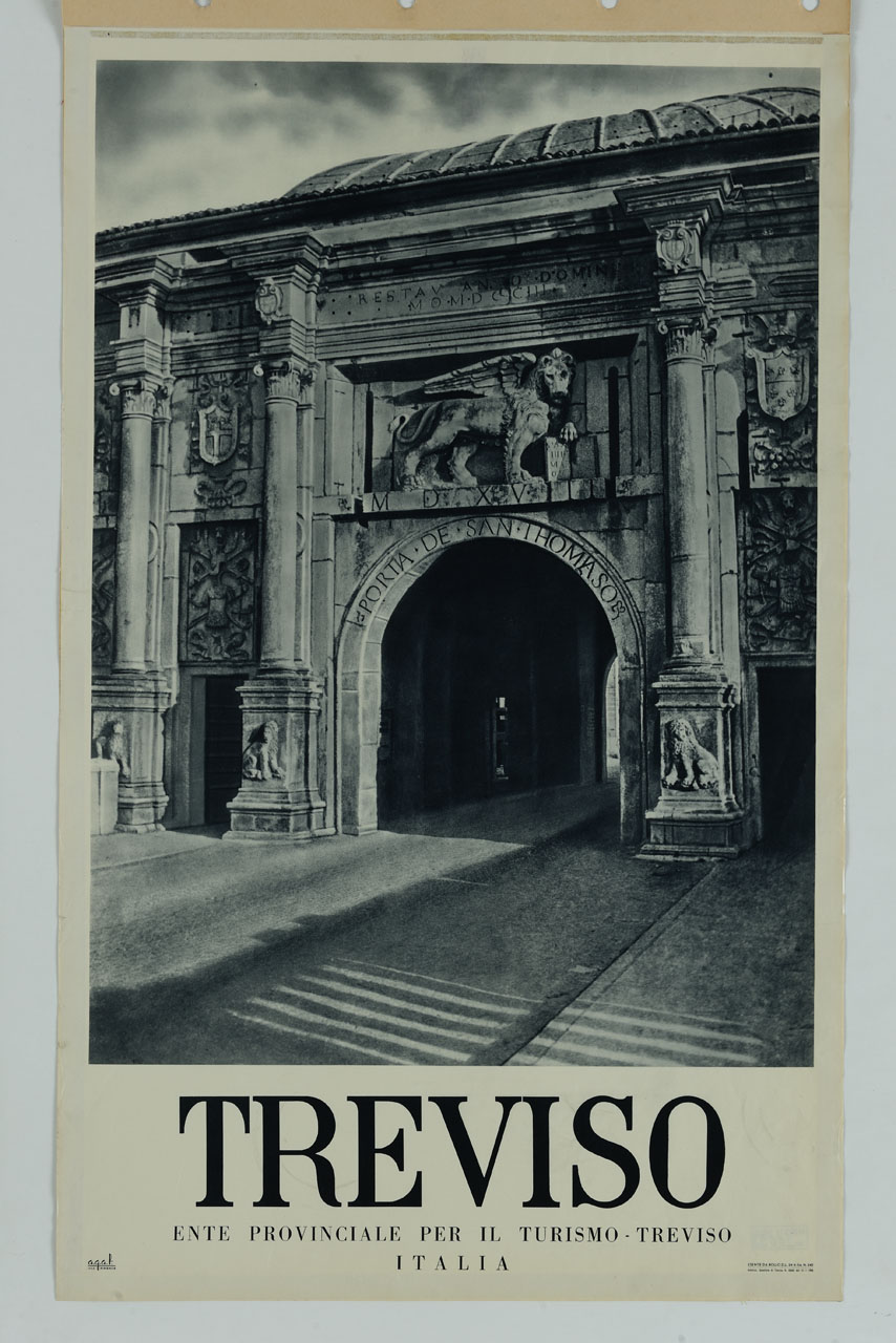 Porta San Tomaso a Treviso (manifesto) - ambito italiano (sec. XX)