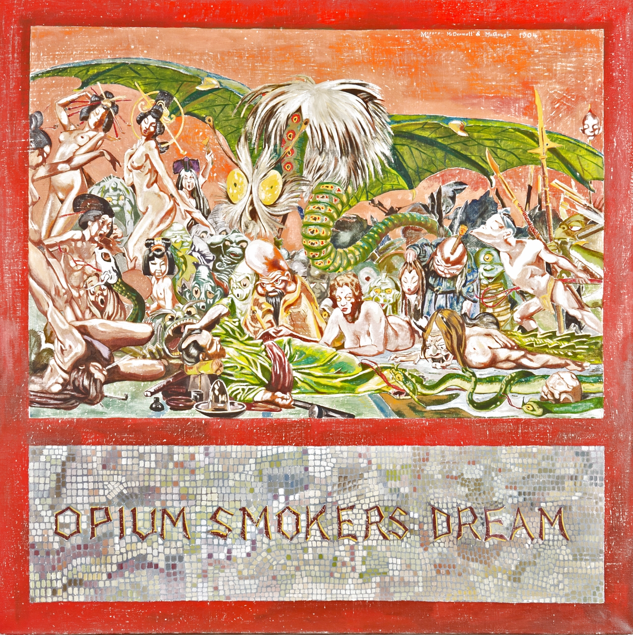 Opium Smokers Dream (quadro) di David McDermott, Peter Thomas McGough (sec. XX)