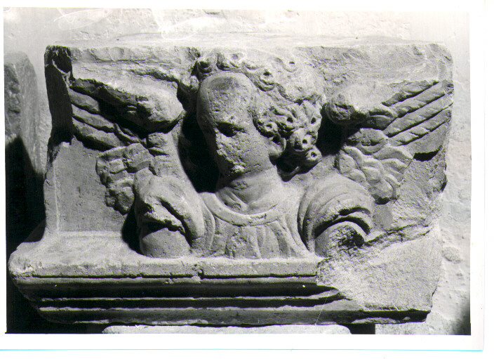 angelo (rilievo, frammento) - bottega lucana (sec. XVI)