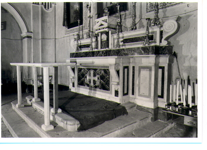altare - bottega Italia meridionale (sec. XVIII)