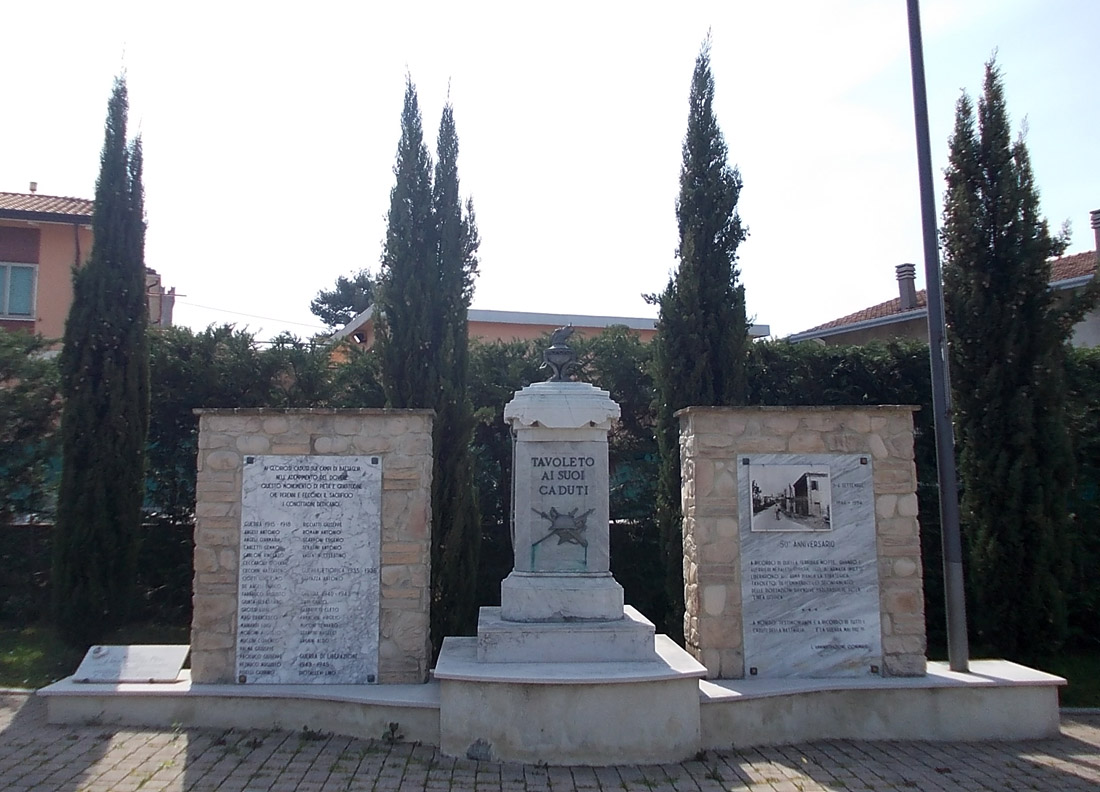 soggetto assente (monumento ai caduti) - ambito italiano (terzo quarto XX)