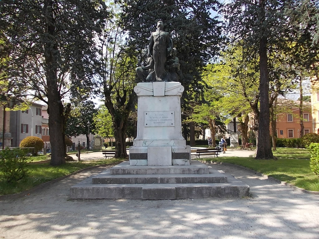 allegoria del soldato come eroe antico (monumento ai caduti) - ambito italiano (secondo quarto XX)