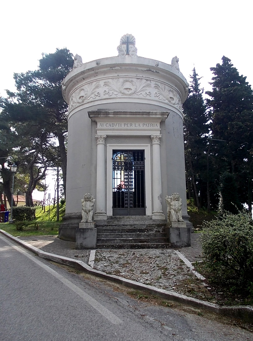 soggetto assente (monumento ai caduti) di Ricci Leandro - ambito italiano (secondo quarto XX)
