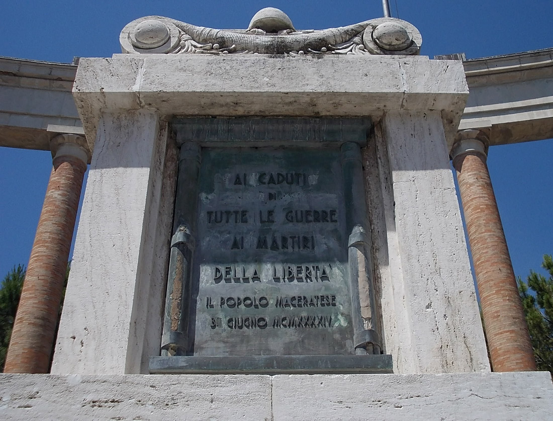 soggetto assente (monumento ai caduti) di Bazzani Cesare - ambito italiano (secondo quarto XX)