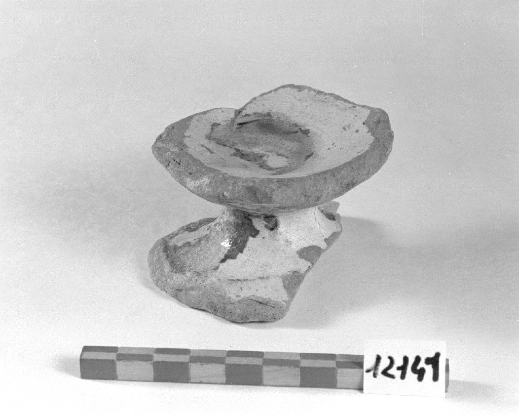 coppa, frammento - bottega bizantina (sec. XII)