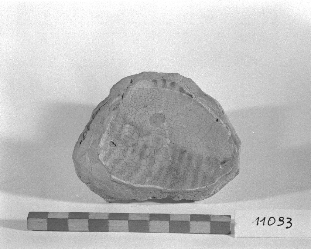 scodella, frammento - produzione veneziana (secc. XIII/ XIV)