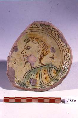 busto maschile (ciotola) - produzione veneziana (sec. XVI)