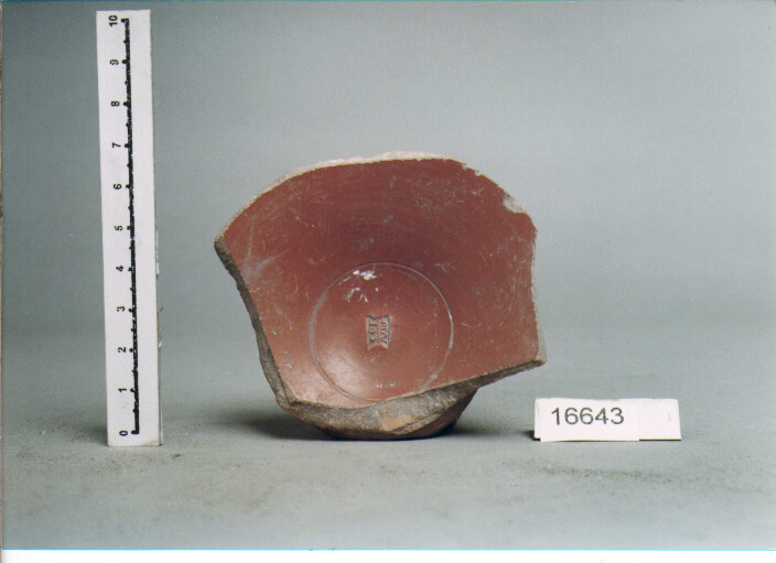 coppa/ forma parzialmente ricostruibile (secc. I a.C./ I d.C)