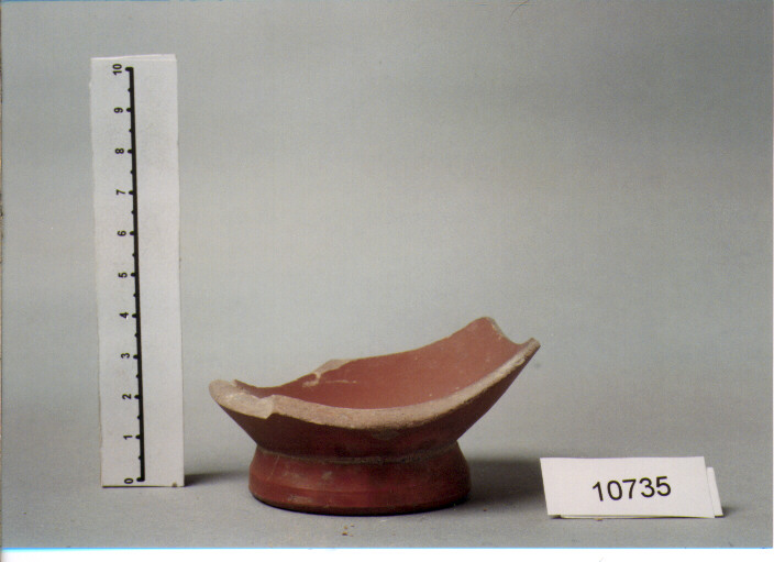 coppa/ forma parzialmente ricostruibile (SECC. I A.C / I D.C)