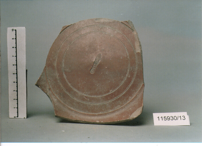 PIATTO/ FORMA PARZIALMENTE RICOSTRUIBILE (SECC. I A.C./ I D.C)