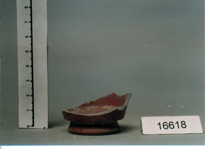 coppetta/ forma parzialmente ricostruibile (secc. I a.C./ I d.C)