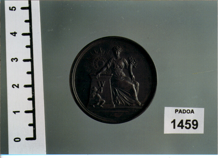 MEDAGLIA di CALVI GAETANO (SEC. XIX D.C)