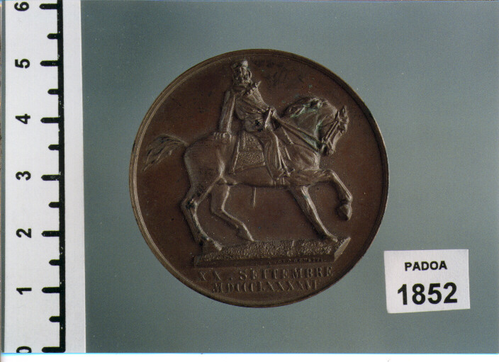 MEDAGLIA di CIOCCHETTI LUIGI (SEC. XIX D.C)