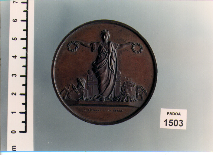 MEDAGLIA di PIERONI ADOLFO (SEC. XIX D.C)