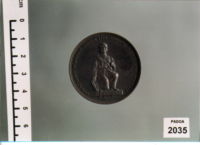 MEDAGLIA di Motti Attilio (SEC. XIX D.C)