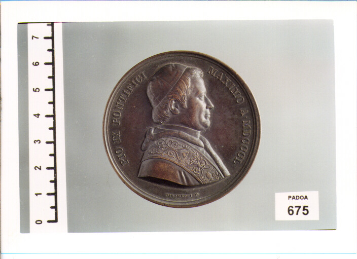 MEDAGLIA di Girometti Giuseppe (SEC. XIX D.C)