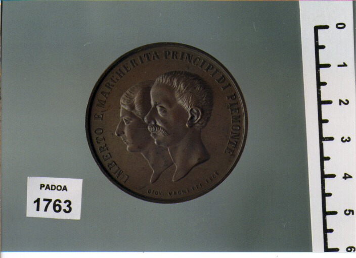 MEDAGLIA di VAGNETTI GIOVANNI (SEC. XIX D.C)