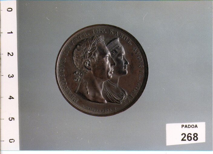 MEDAGLIA di Manfredini Luigi (SEC. XIX D.C)