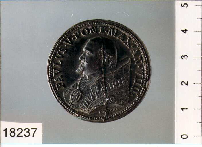 MEDAGLIA di MORO JACOBO ANTONIO (SEC. XIX D.C)