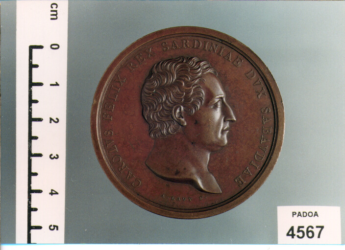 MEDAGLIA di LAVY AMADEO (SEC. XIX D.C)