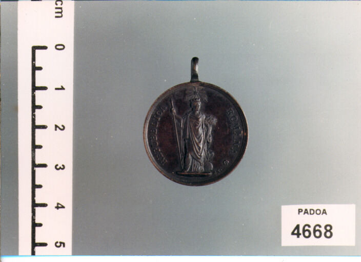 MEDAGLIA di CERBARA NICCOLO' (SEC. XIX D.C)