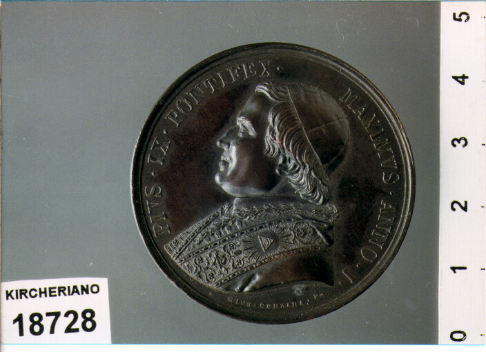 MEDAGLIA di Cerbara Giuseppe (SEC. XIX D.C)