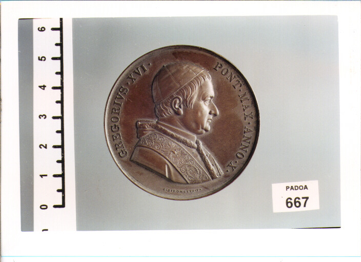 MEDAGLIA di Girometti Giuseppe (SEC. XIX D.C)