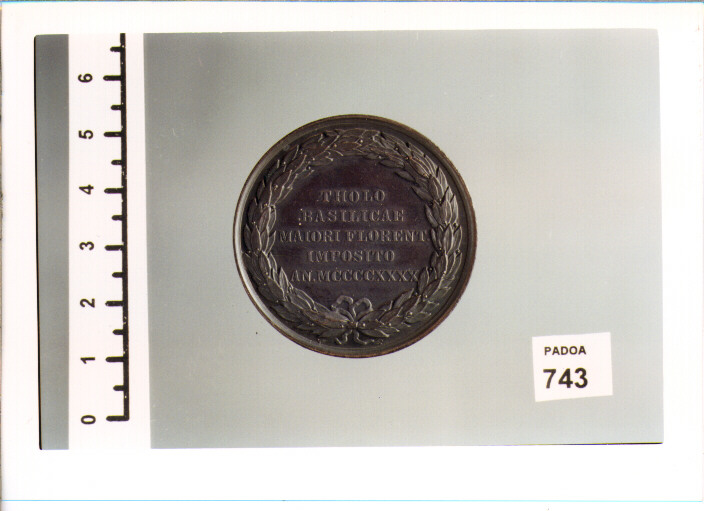 MEDAGLIA di Girometti Pietro (SEC. XIX D.C)