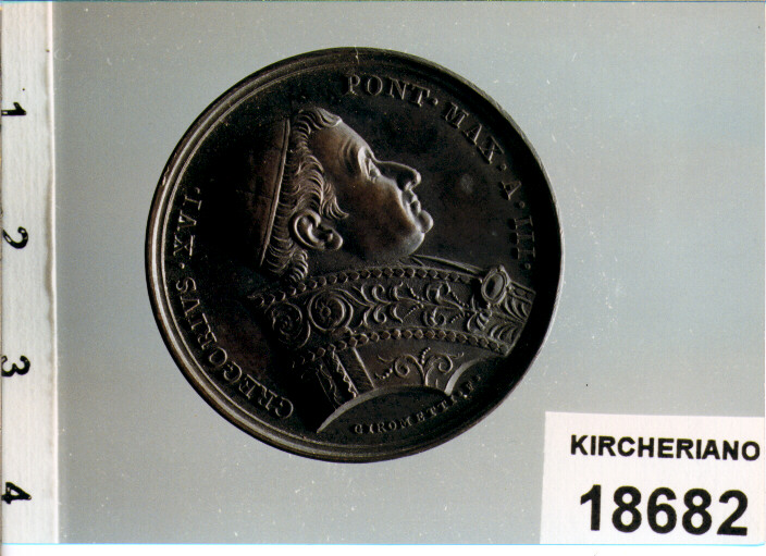 MEDAGLIA di Girometti Giuseppe, Cerbara Giuseppe (SEC. XIX D.C)