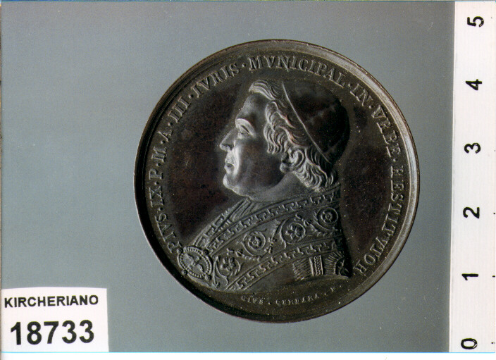 MEDAGLIA di Cerbara Giuseppe (SEC. XIX D.C)