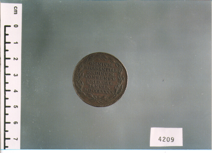 MEDAGLIA (SEC. XVIII D.C)