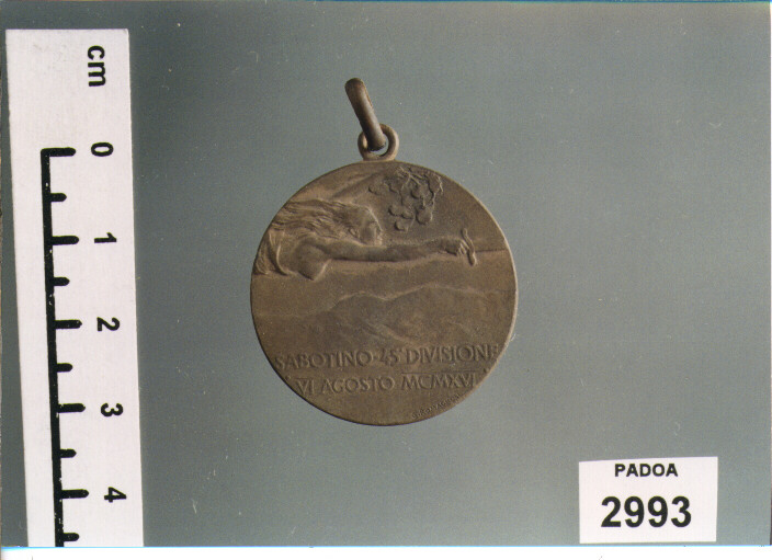 MEDAGLIA di Romagnoli Giuseppe (SEC. XX D.C)