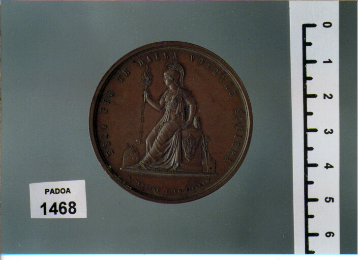 MEDAGLIA di PIERONI ADOLFO (SEC. XIX D.C)
