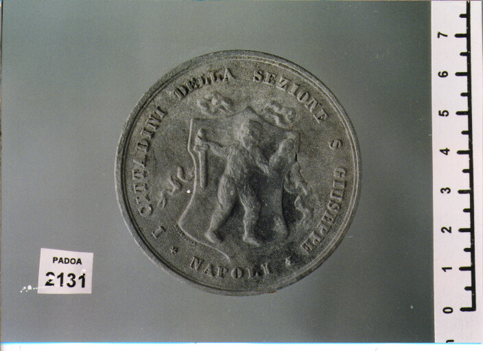 MEDAGLIA di INSENGA L (SEC. XIX D.C)