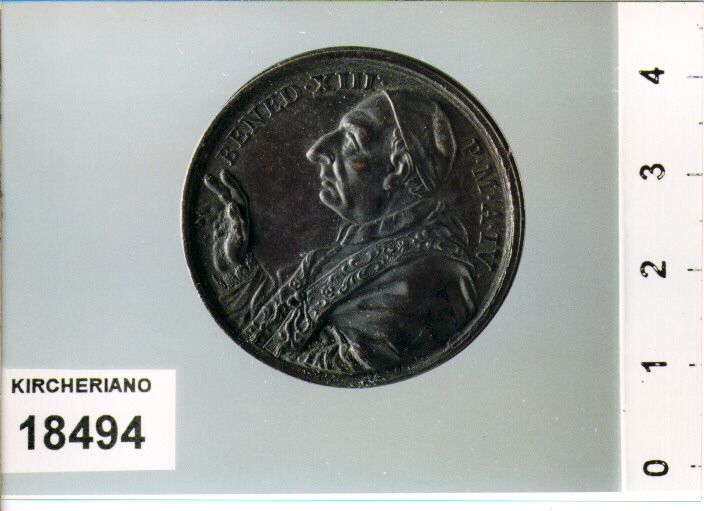 MEDAGLIA di HAMERANI ERMENEGILDO (SEC. XIX D.C)