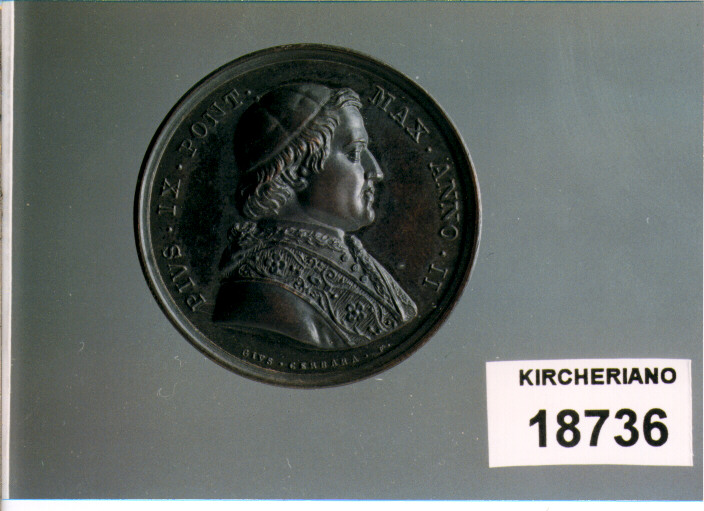 MEDAGLIA di Cerbara Giuseppe, Girometti Giuseppe (SEC. XIX D.C)