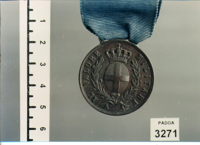 MEDAGLIA AL VALORE MILITARE (SEC. XIX D.C)